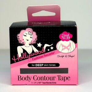 Hollywood Fashion Secrets Body Contour Tape Deep Shade